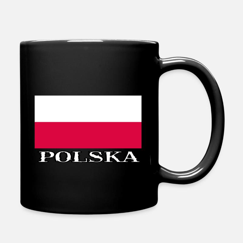 POLSKA - Tasse einfarbig - Schwarz