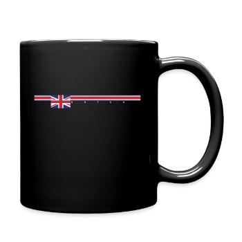 british line - Full Colour Mug - black - Right