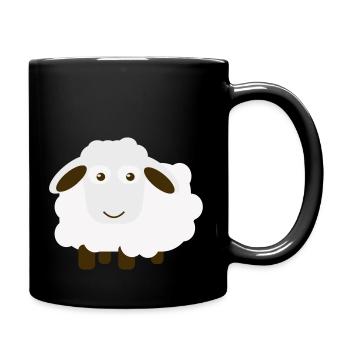 Sheep, Sheep - Full Colour Mug - black - Right