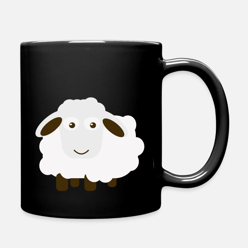 Moutons, Moutons - Mug uni - noir