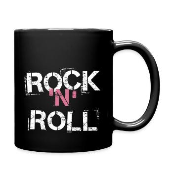 Rock 'n' Roll - Full Colour Mug - black - Right