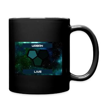 Urban Live - Tasse einfarbig - Schwarz - Rechts
