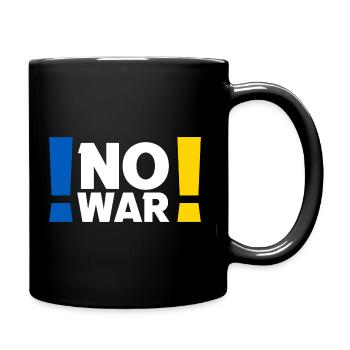 Pas de guerre Paix Mondiale Ukraine - Mug uni - noir - Droite