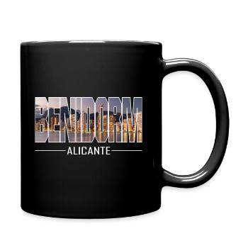 BENIDORM ALICANTE - Tasse einfarbig - Schwarz - Rechts