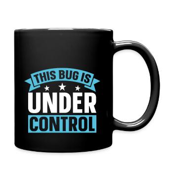 Programmer Coder Software Developer - Full Colour Mug - black - Right