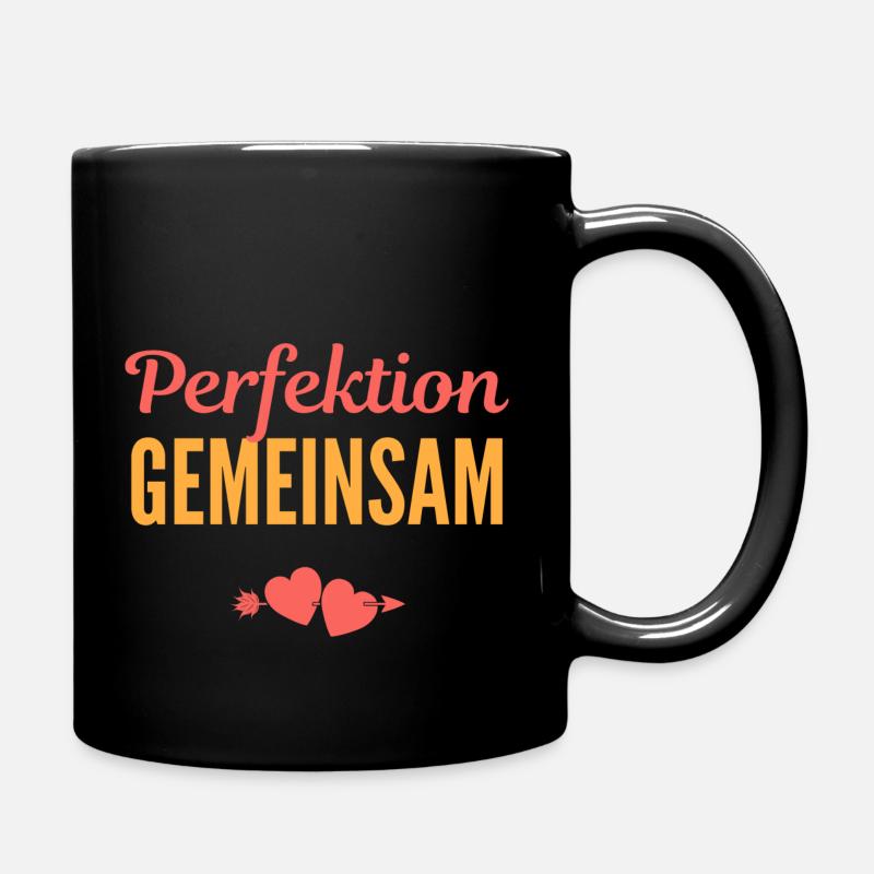 Design ohne Titel 5 - Tasse einfarbig - Schwarz