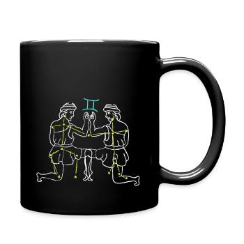 Zwilling - Tasse einfarbig - Schwarz - Rechts