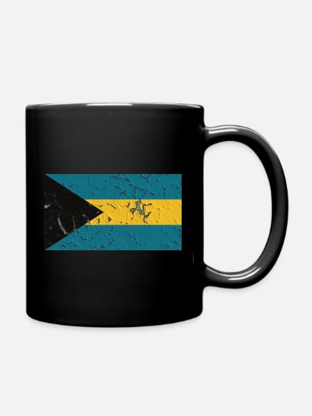 Bahamas - Tasse einfarbig - Schwarz