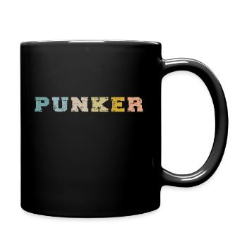 Lustiger Spruch Punker - Full Colour Mug - black - Right
