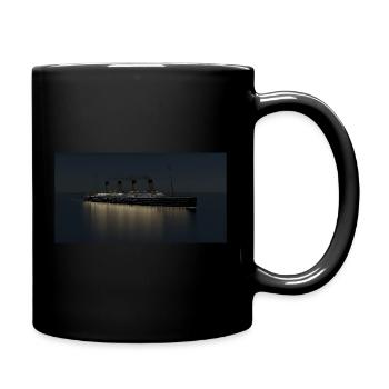 Titanic - Night - Tasse einfarbig - Schwarz - Rechts