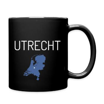 Utrecht T-Shirt - Tasse einfarbig - Schwarz - Rechts