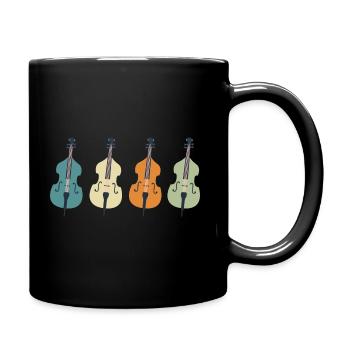 Cellos - Tasse einfarbig - Schwarz - Rechts
