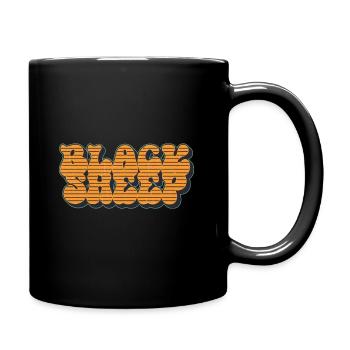 Black Sheep Vintage - Mug uni - noir - Droite
