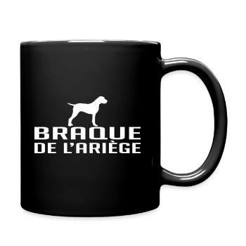 BRAQUE DE L ARIÉGE Hunderasse Jagdhunde Wilsigns - Tasse einfarbig - Schwarz - Rechts
