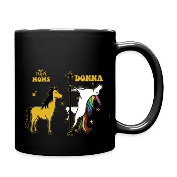 Autres mères Donna Tea Licorne - Mug uni - noir - Droite
