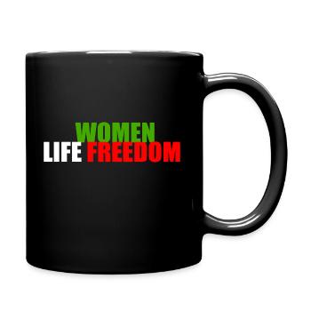 Women life freedom - Full Colour Mug - black - Right