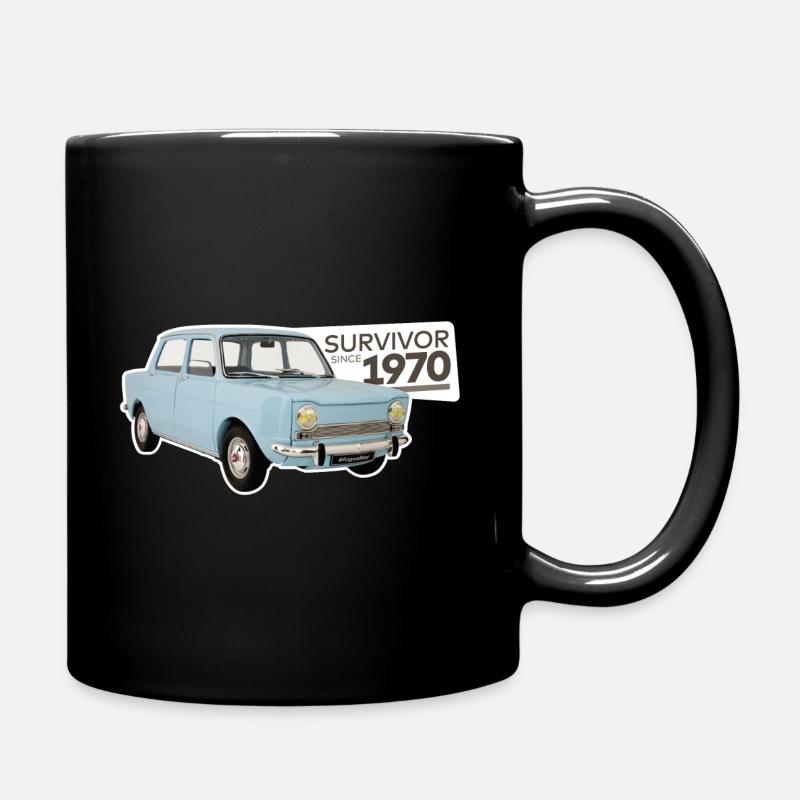 Überlebende seit 1970 - Tasse einfarbig - Schwarz