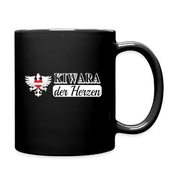 Polizei Österreich Lustiger Spruch - Kiwara - Tasse einfarbig - Schwarz - Rechts