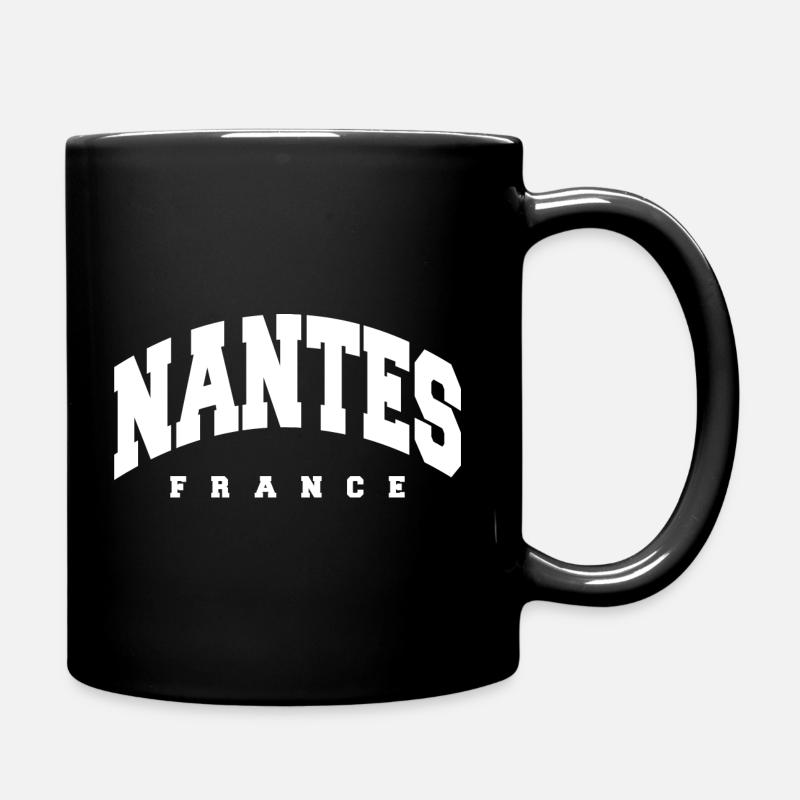 Nantes - Tasse einfarbig - Schwarz