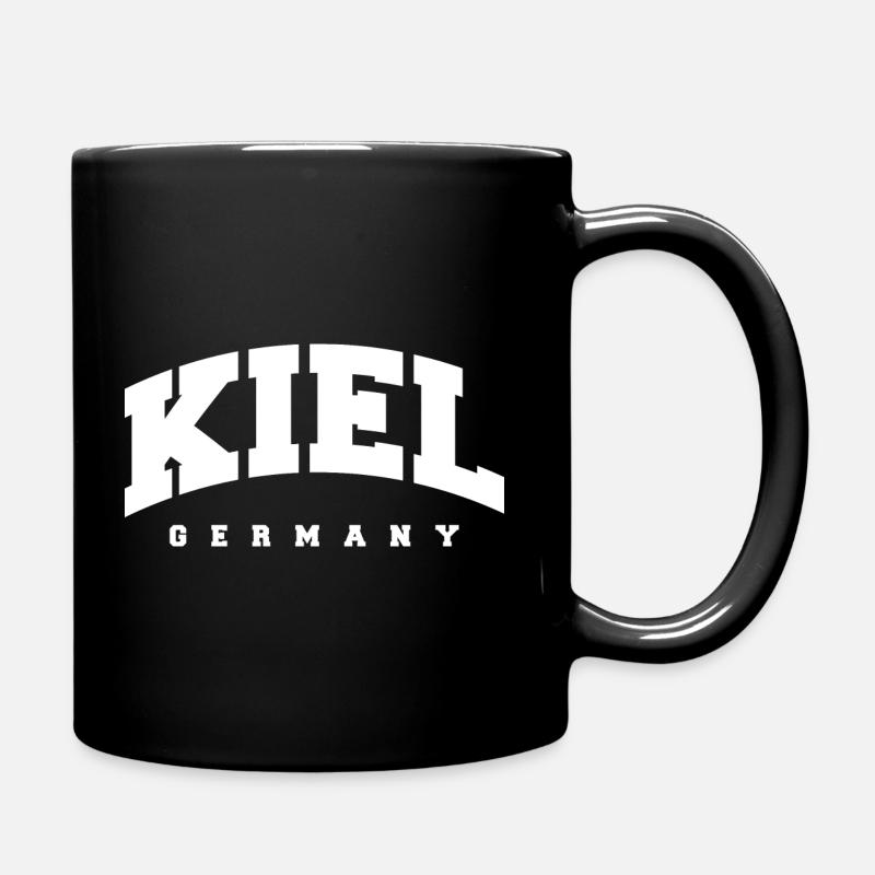 Kiel - Tasse einfarbig - Schwarz