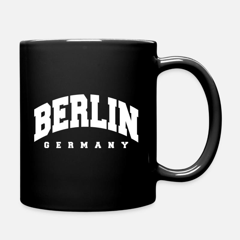 Berlin - Tasse einfarbig - Schwarz