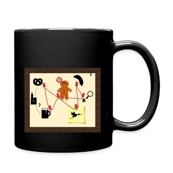 Alsace Detective - Full Colour Mug - black - Right