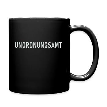 UNORDNUNGSAMT - Tasse einfarbig - Schwarz - Rechts