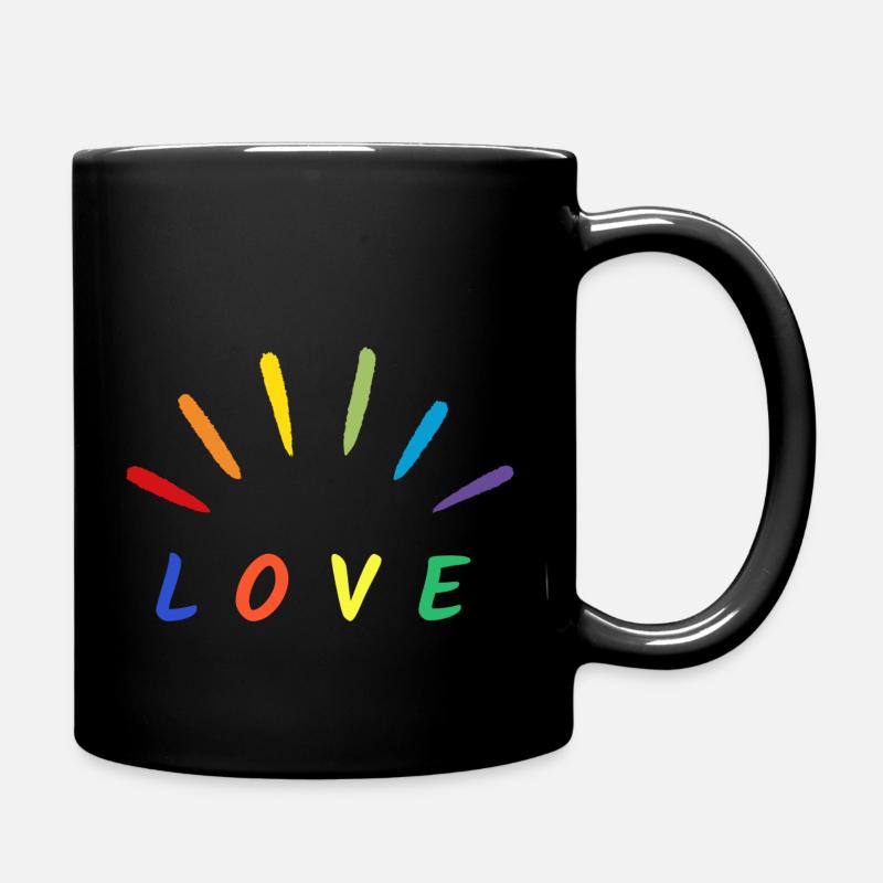 Pride Theme 2# - Tasse einfarbig - Schwarz