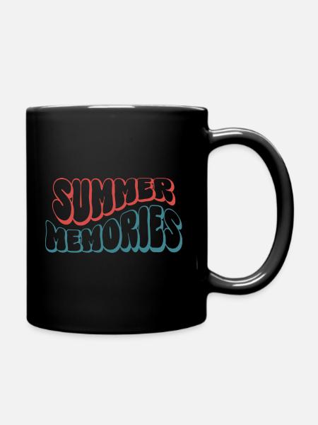 Souvenirs d’été - Mug uni - noir