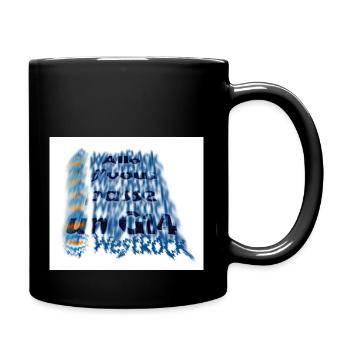 G14 - Mug uni - noir - Droite