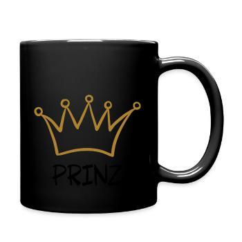 PRINZ 1 - Tasse einfarbig - Schwarz - Rechts