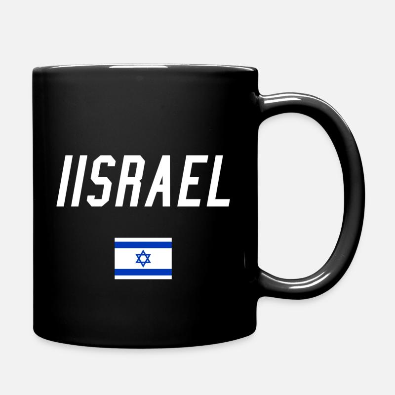 israel - Mug uni - noir