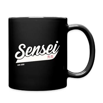 Sensei Judo Art Martial - Full Colour Mug - black - Right