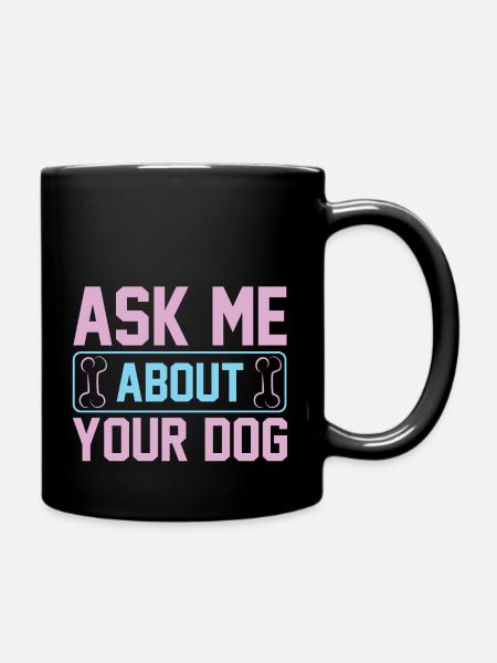 PawPrint Couture - Tasse einfarbig - Schwarz