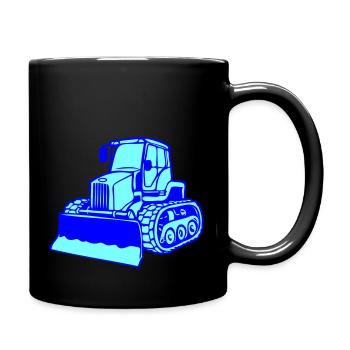 snow groomer - Full Colour Mug - black - Right