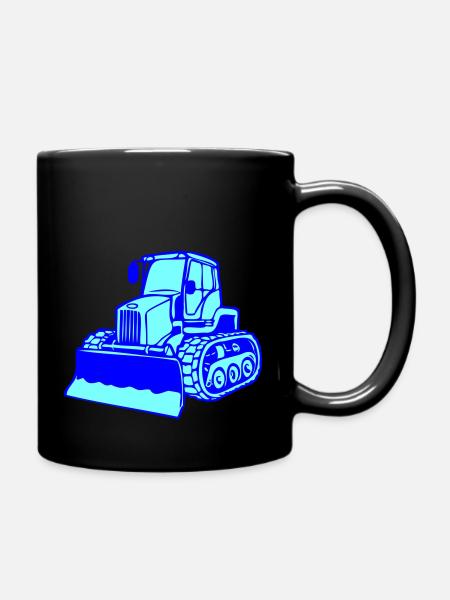 dameuse a neige - Mug uni - noir