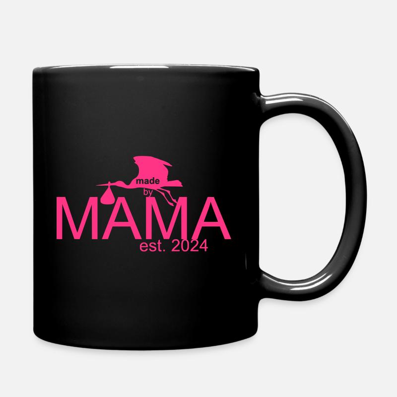 made by mama - Full Colour Mug - black