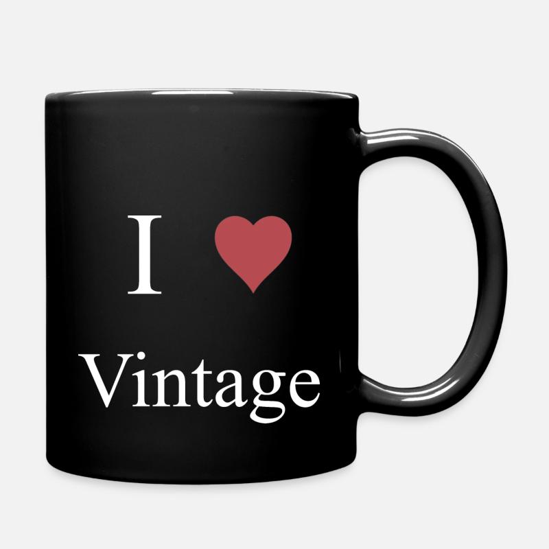 Graphismes Vintage 5 - Mug uni - noir