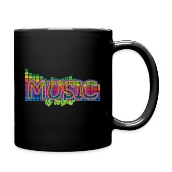 Music Music - Full Colour Mug - black - Right