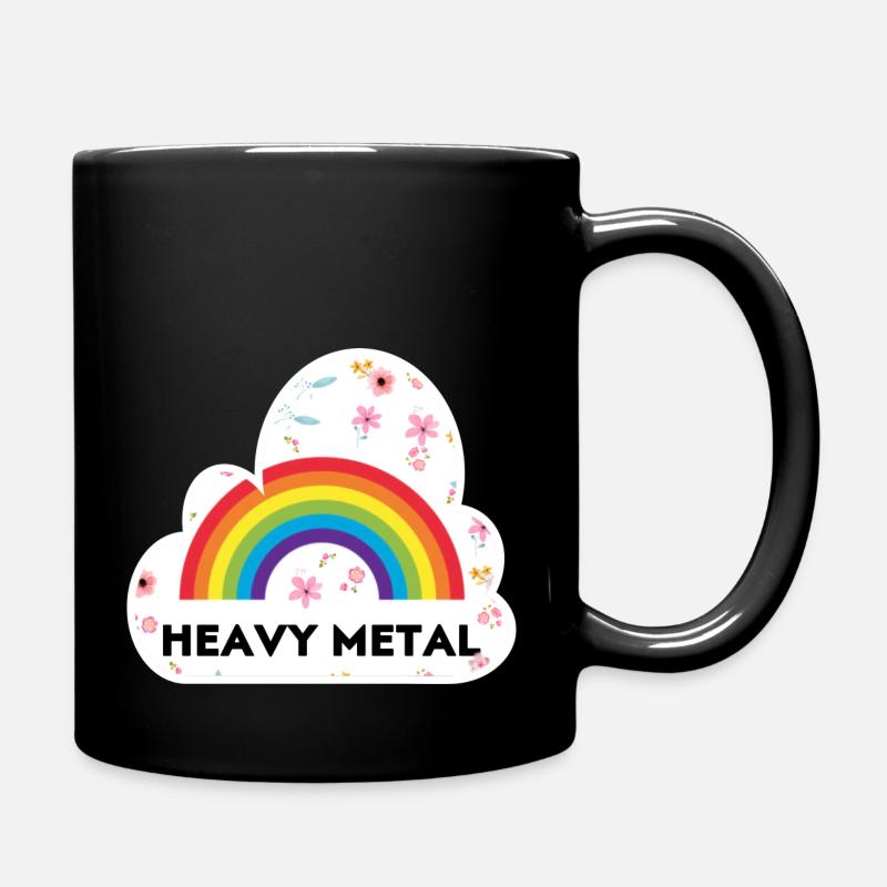 Heavy Metal - Tasse einfarbig - Schwarz