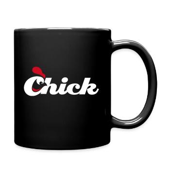 Chick - Full Colour Mug - black - Right