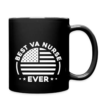 Best VA Nurse ever - Full Colour Mug - black - Right