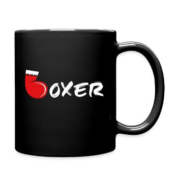 Boxer - Full Colour Mug - black - Right