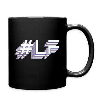 LF - Mug uni - noir - Droite