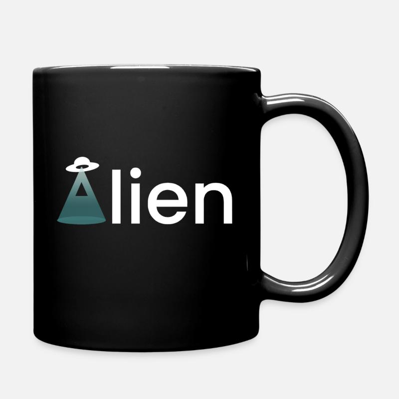 Alien - Tasse einfarbig - Schwarz