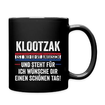 Pays-Bas Pays-Bas Pays-Bas - Mug uni - noir - Droite