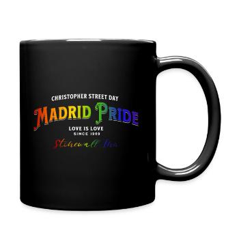 Madrid Gay Pride, LGBTQ+ - Mug uni - noir - Droite