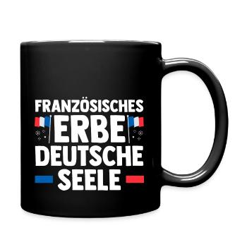 French French German France - Full Colour Mug - black - Right