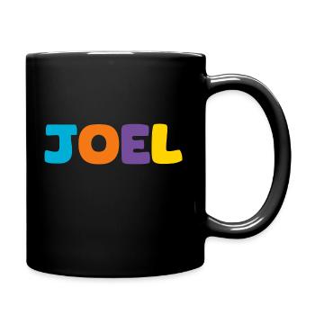Nom - Joel - Mug uni - noir - Droite
