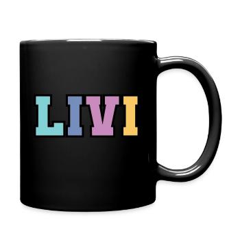 Nom - Livi - Mug uni - noir - Droite